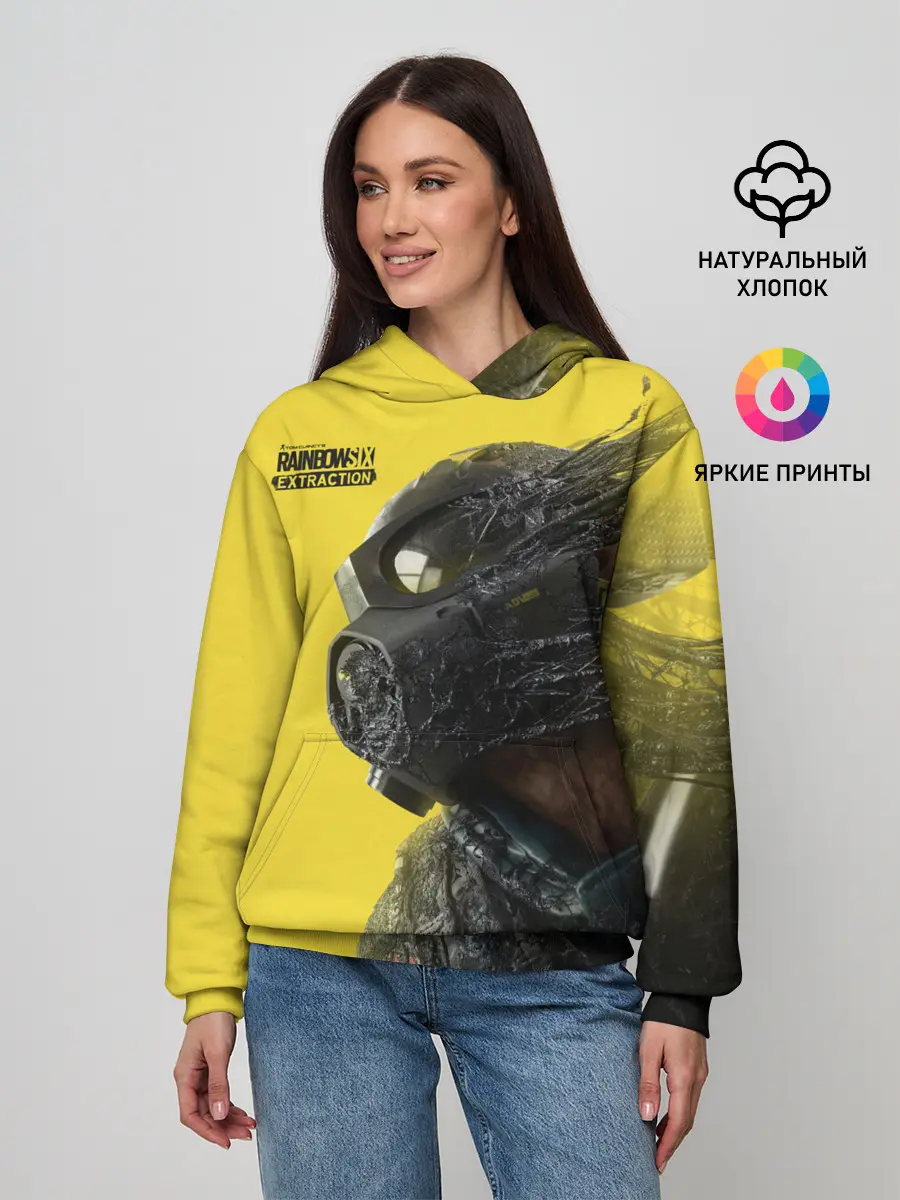 Женское худи / Rainbow Six Extraction / Радуга 6 Эвакуация