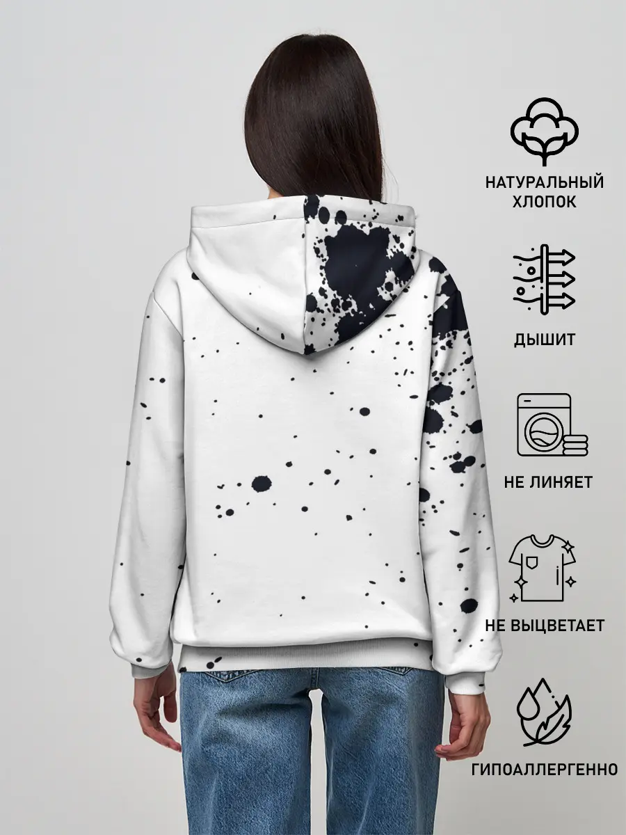 Женское худи / Шоё Хината с крыльями Haikyuu!!