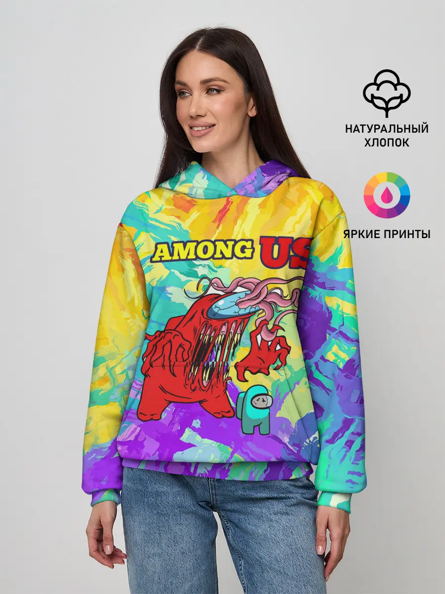 Женское худи / Among Us
