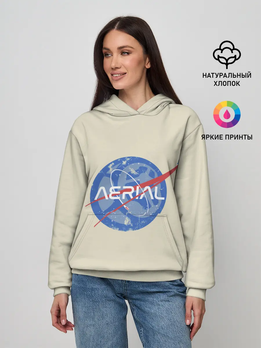 Женское худи / Nasa x Rocket league