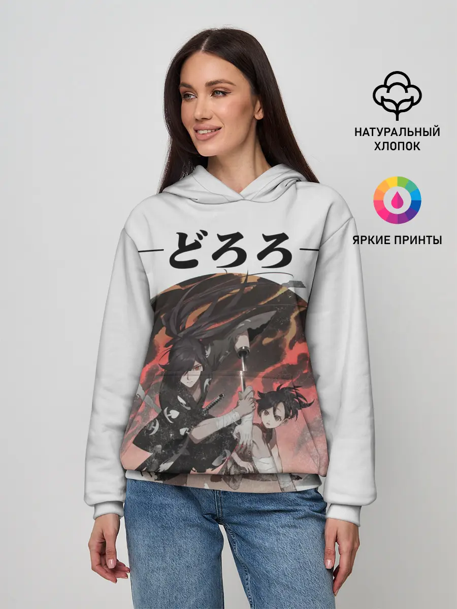 Женское худи / Дороро и Хяккимару