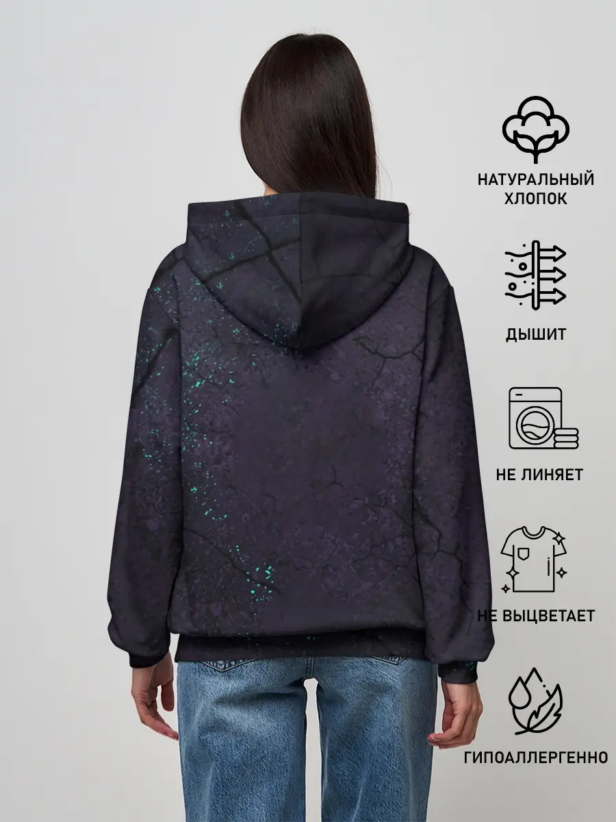 Женское худи / Пиратский знак