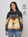 Женское худи / Halo infinite Мастер Чиф
