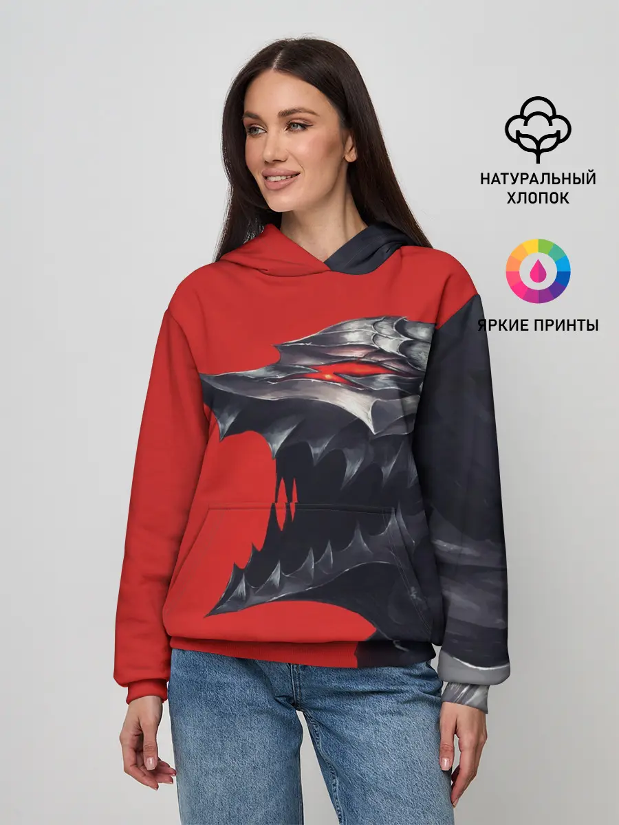 Женское худи / BERSERK маска