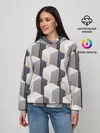 Женское худи / ГрафиЧеские Кубы