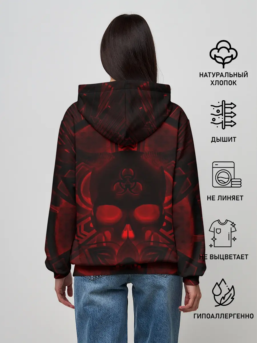 Женское худи / ХАОС 3D
