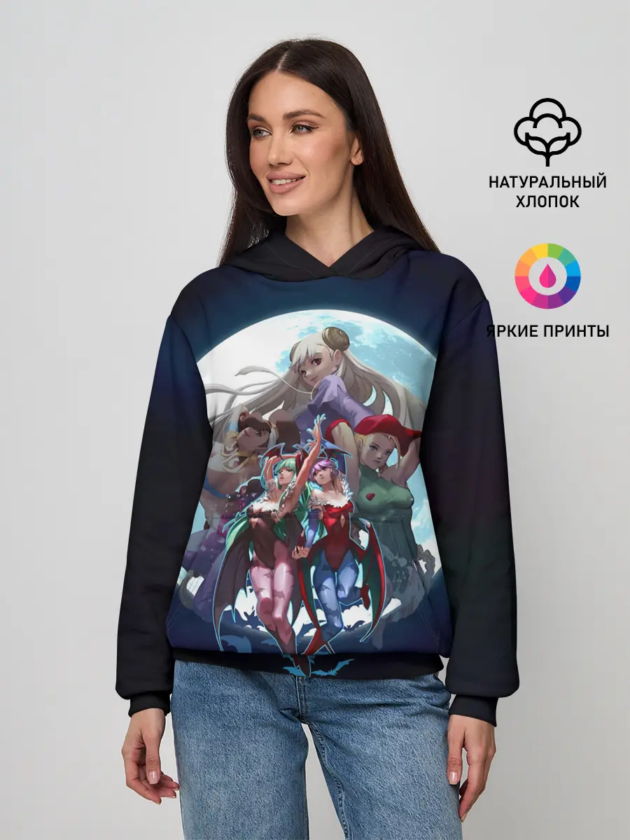 Женское худи / Girls Fighter team