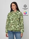Женское худи / Камуфляж из черепов