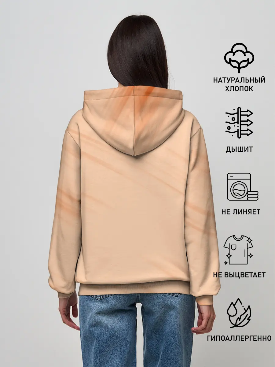 Женское худи / Вороны школы Карасуно Haikyu!!