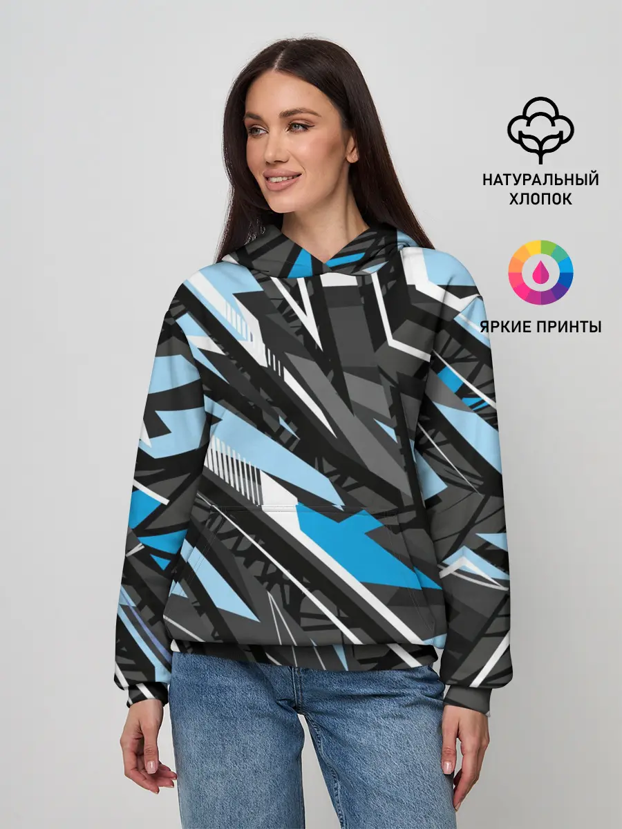 Женское худи / Текстура. Линия. Движение