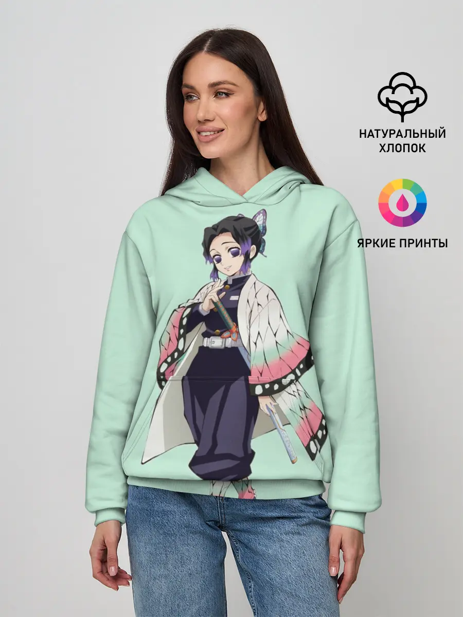 Женское худи / Шинобу Кочо, Столб Насекомого