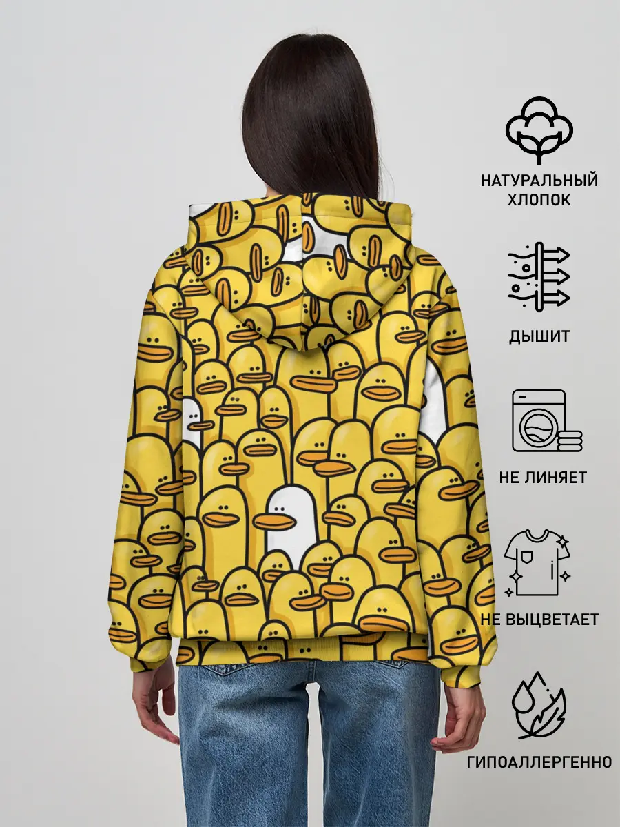 Женское худи / Утки