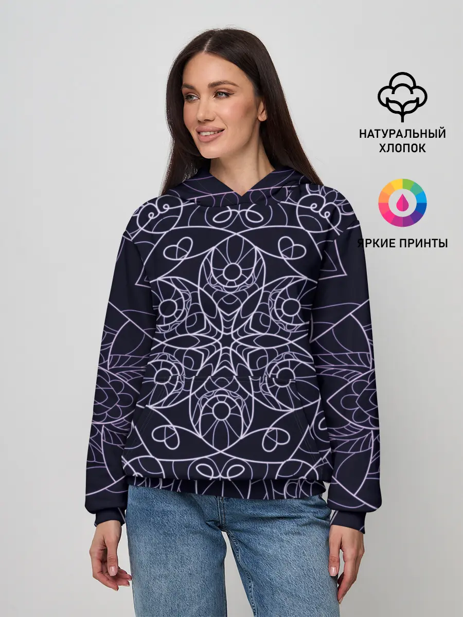 Женское худи / Узор