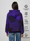 Женское худи / СИНИЕ ПЛИТЫ 3D
