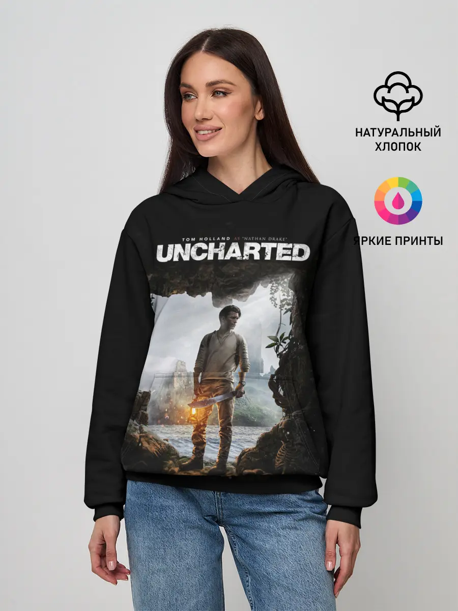 Женское худи / Нейтан Дрейк | Том Холланд
