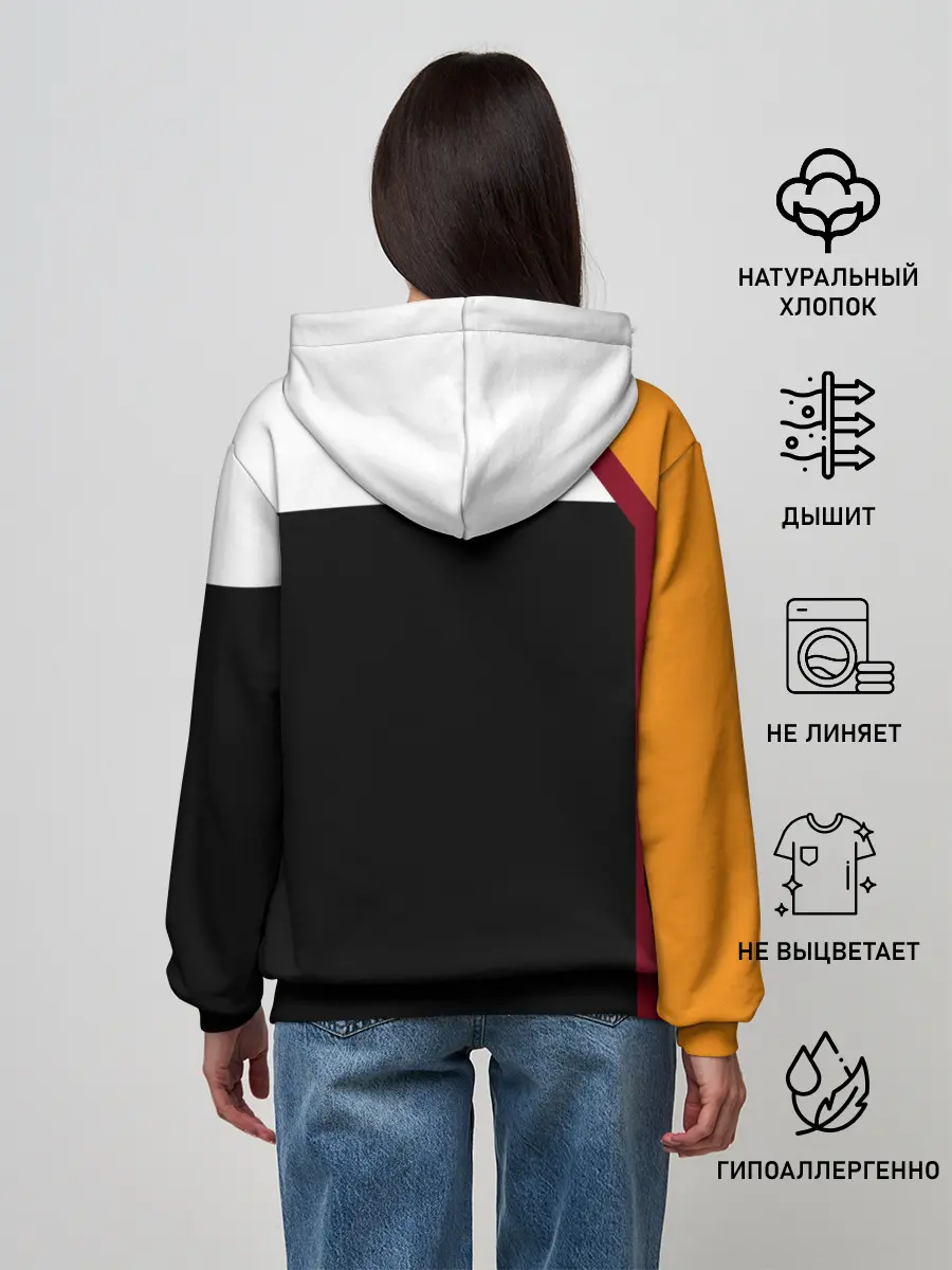 Женское худи / Старшая школа Карасуно Haikyu!!