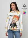 Женское худи / Мощный удар Шоё Хината Haikyuu!!