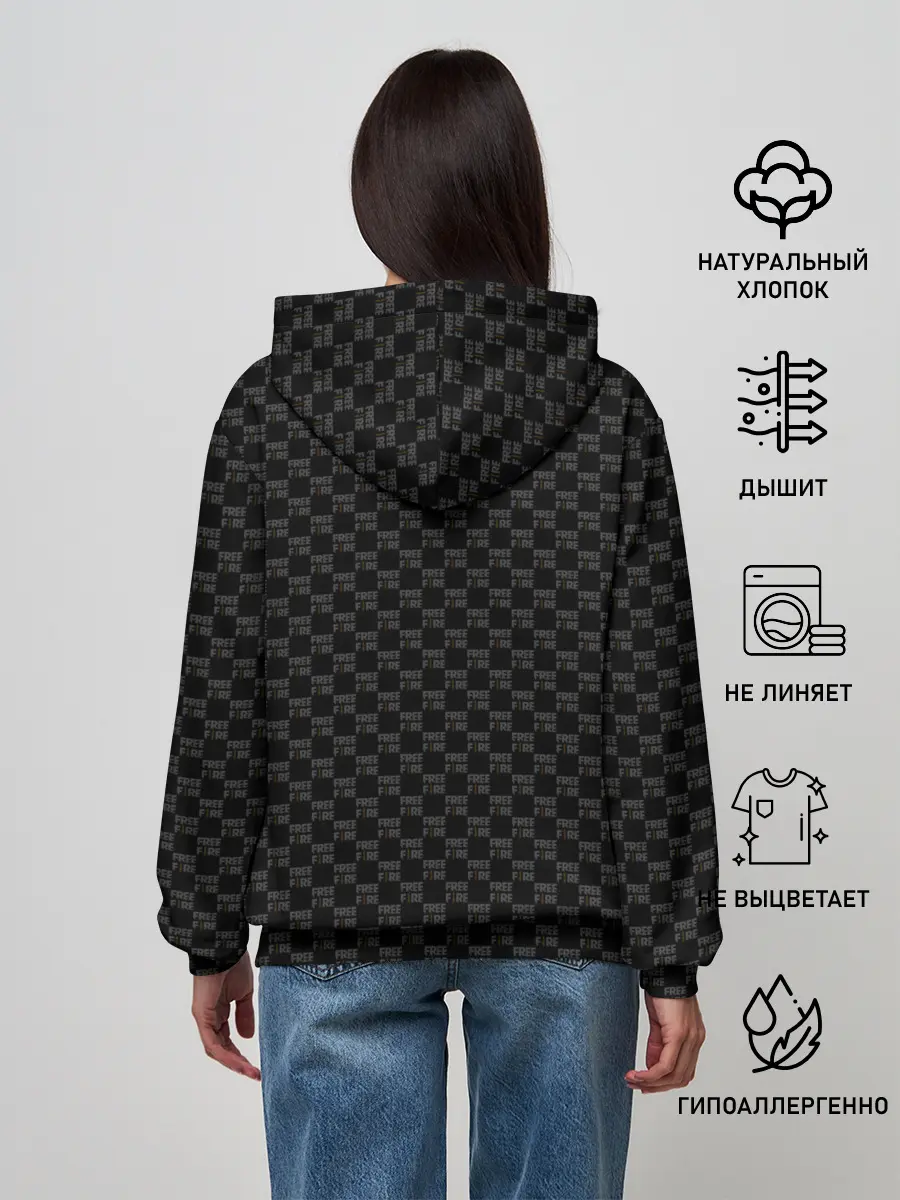 Женское худи / FREEFIRE | PATTERN