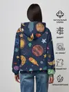 Женское худи / Космический мир