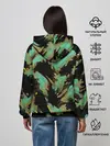 Женское худи / Изумрудные осколки кристаллов