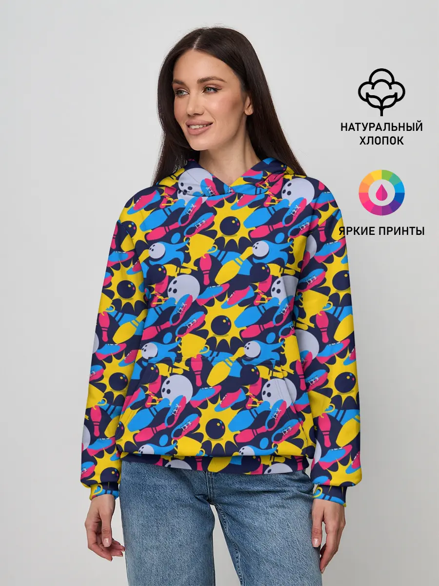 Женское худи / Боулинг