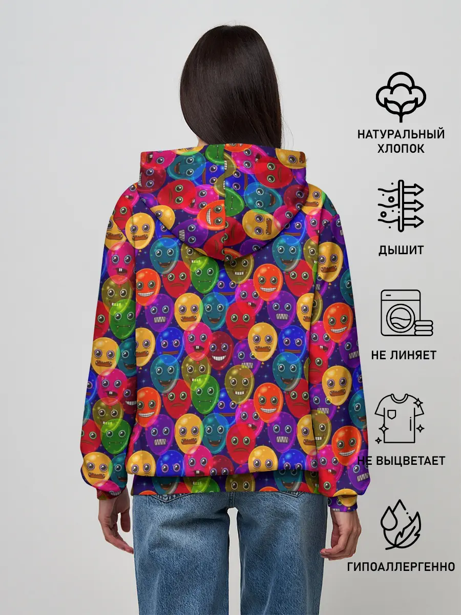 Женское худи / Воздушные Шарики