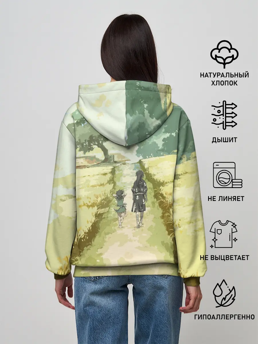 Женское худи / ХЯККИМАРУ И ДОРОРО