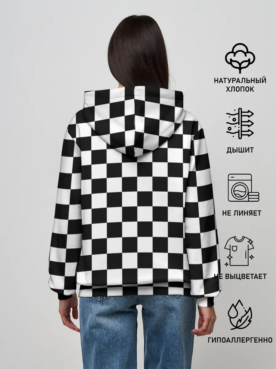 Женское худи / Шахматист