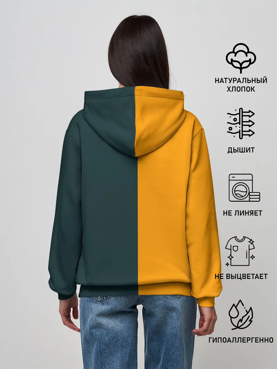 Женское худи / Хината и Кагеяма из Карасуно