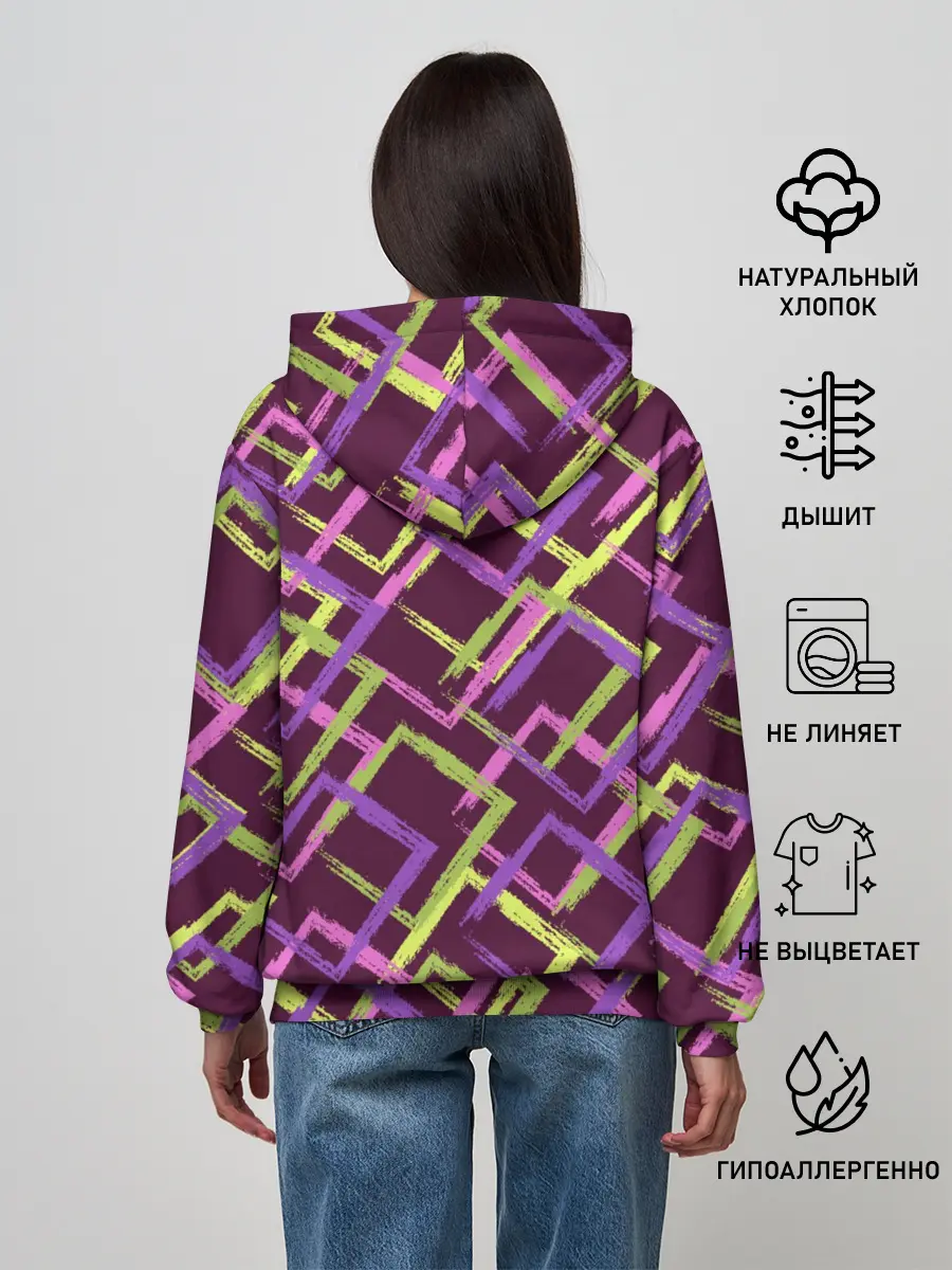 Женское худи / Абстракция-2