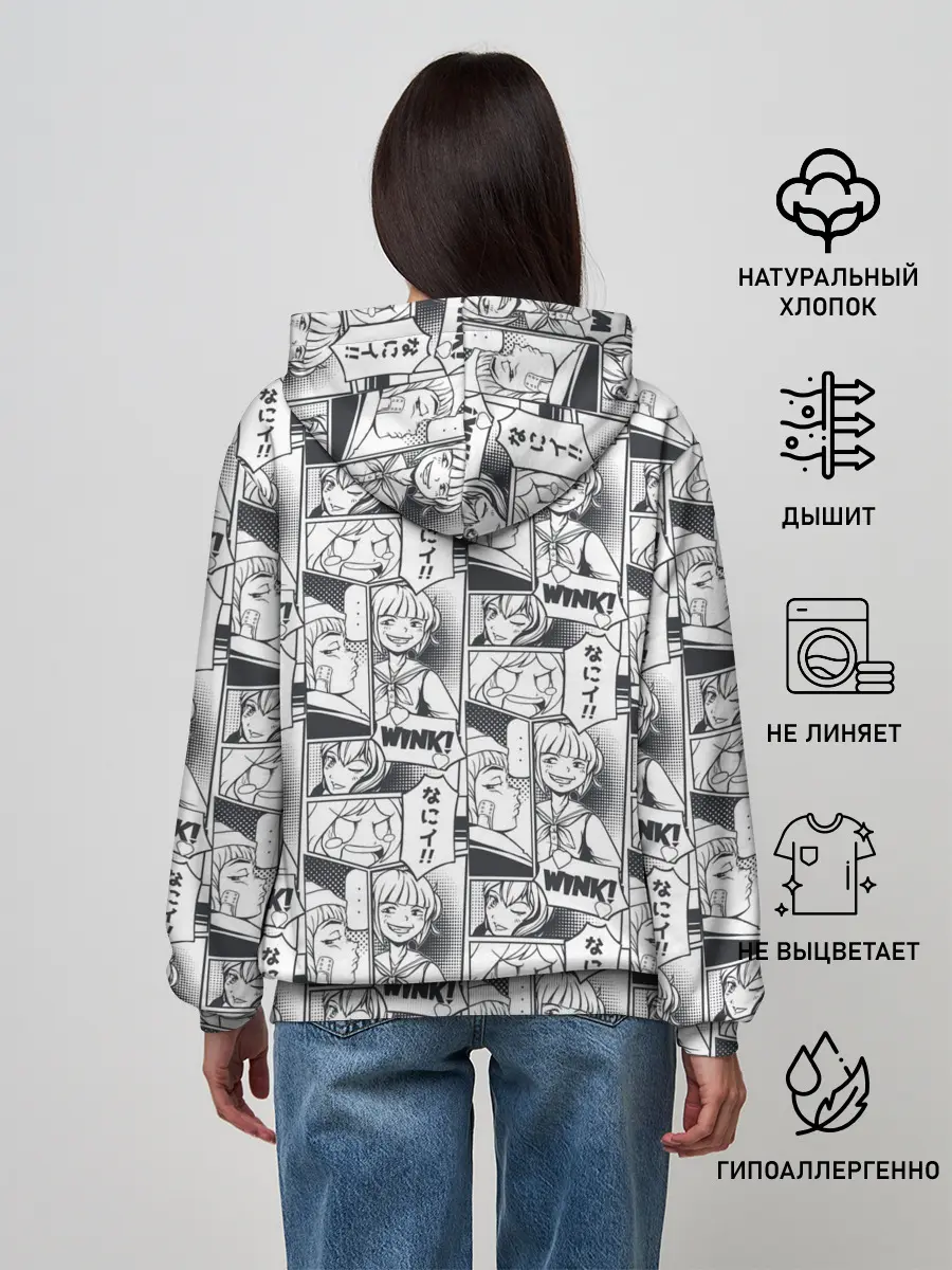 Женское худи / Манга