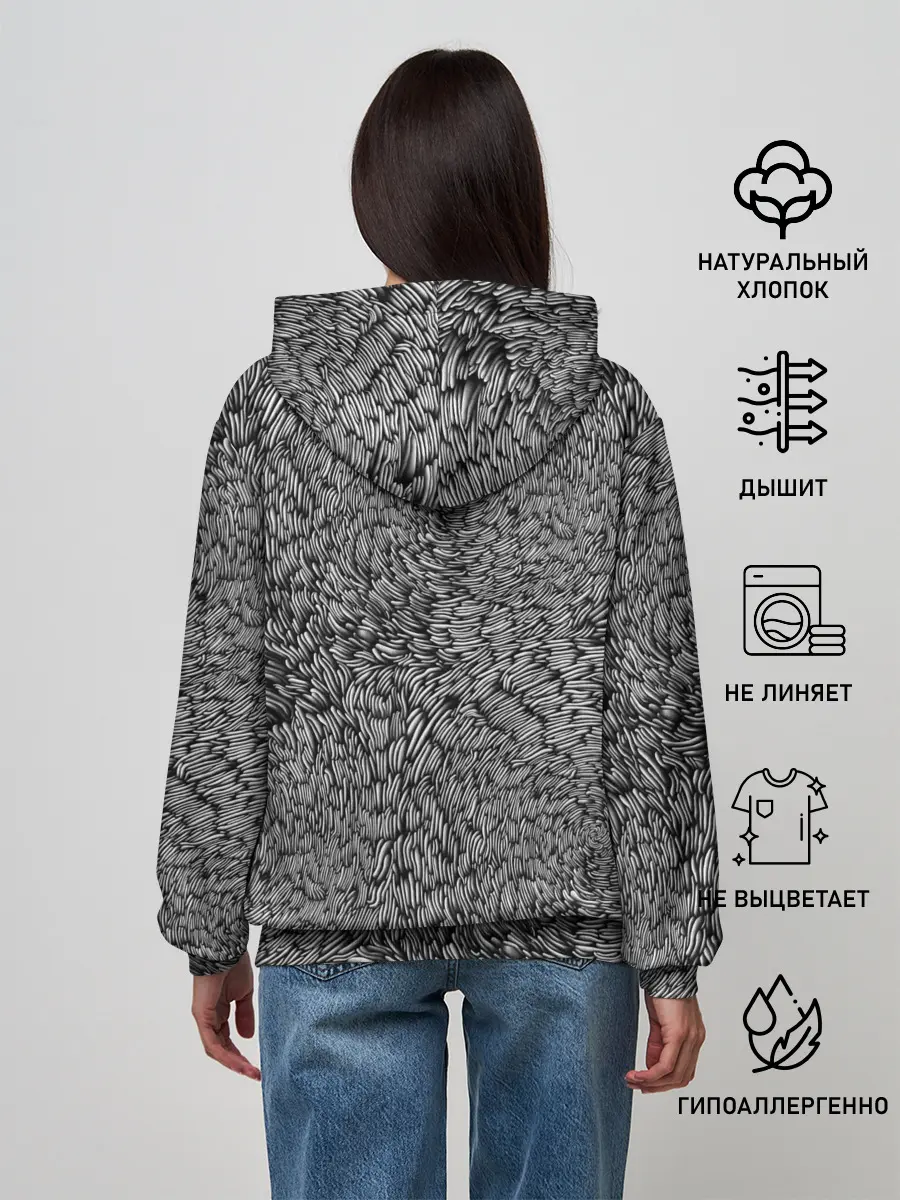 Женское худи / Черви