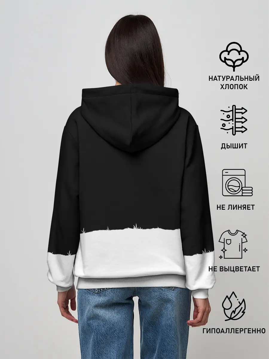 Женское худи / Tiny Bunny ужасы