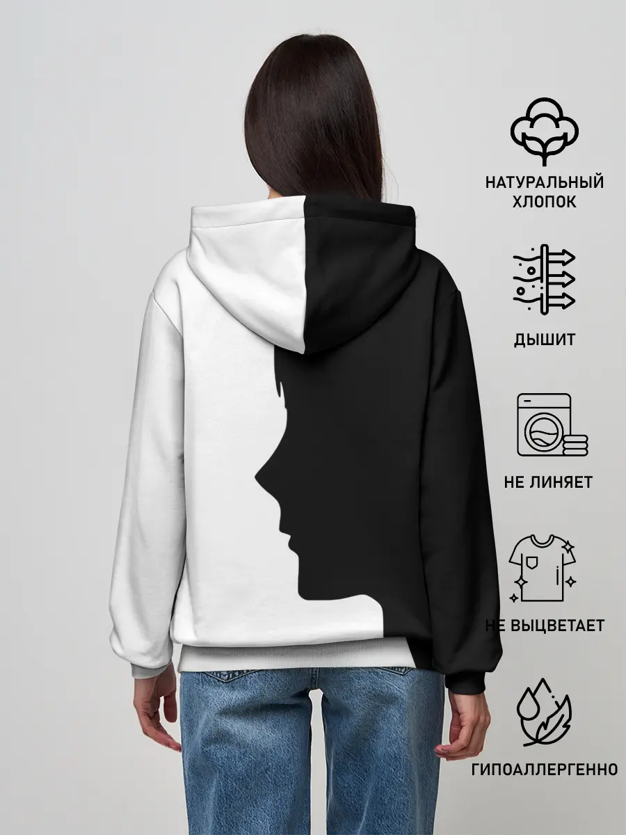 Женское худи / Haikyu!! Профиль игрока Карасуно