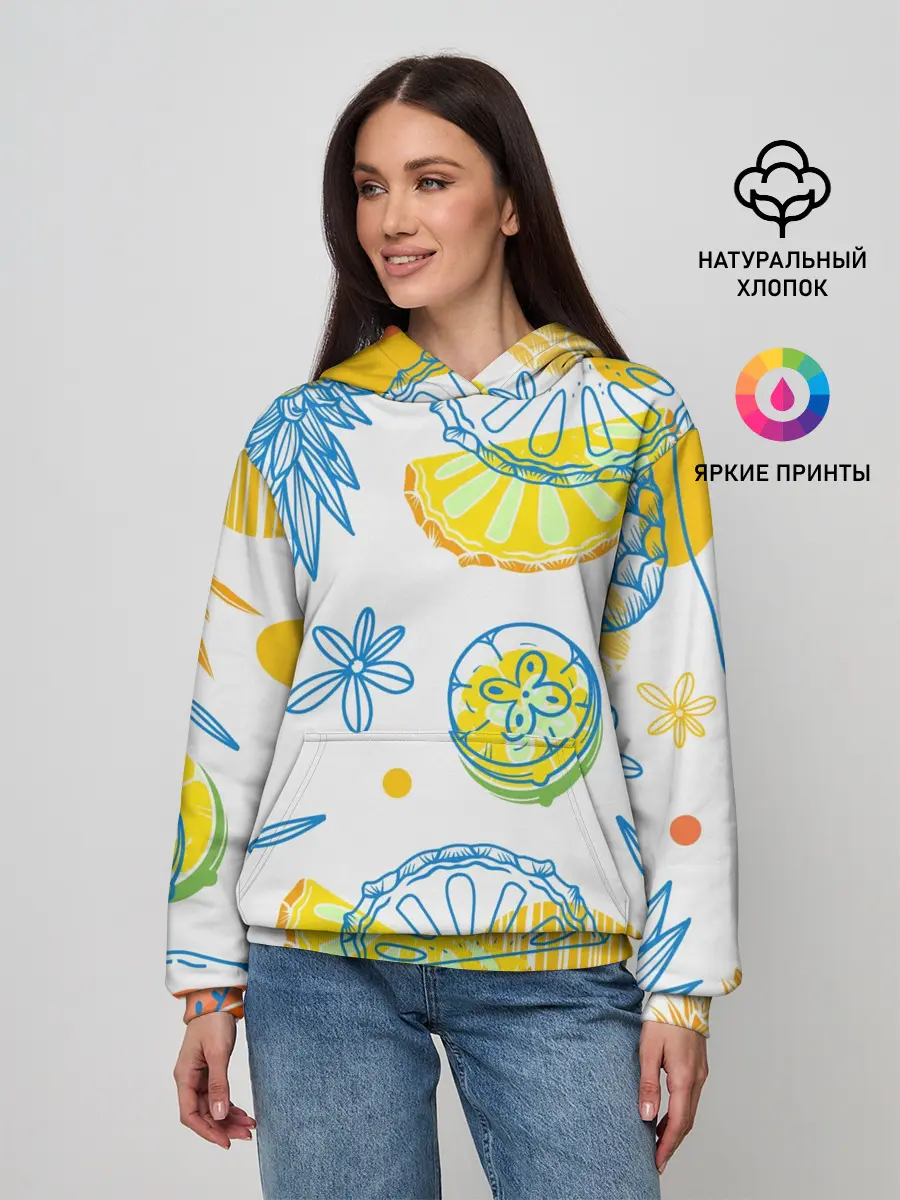 Женское худи / Фруктовое настроение