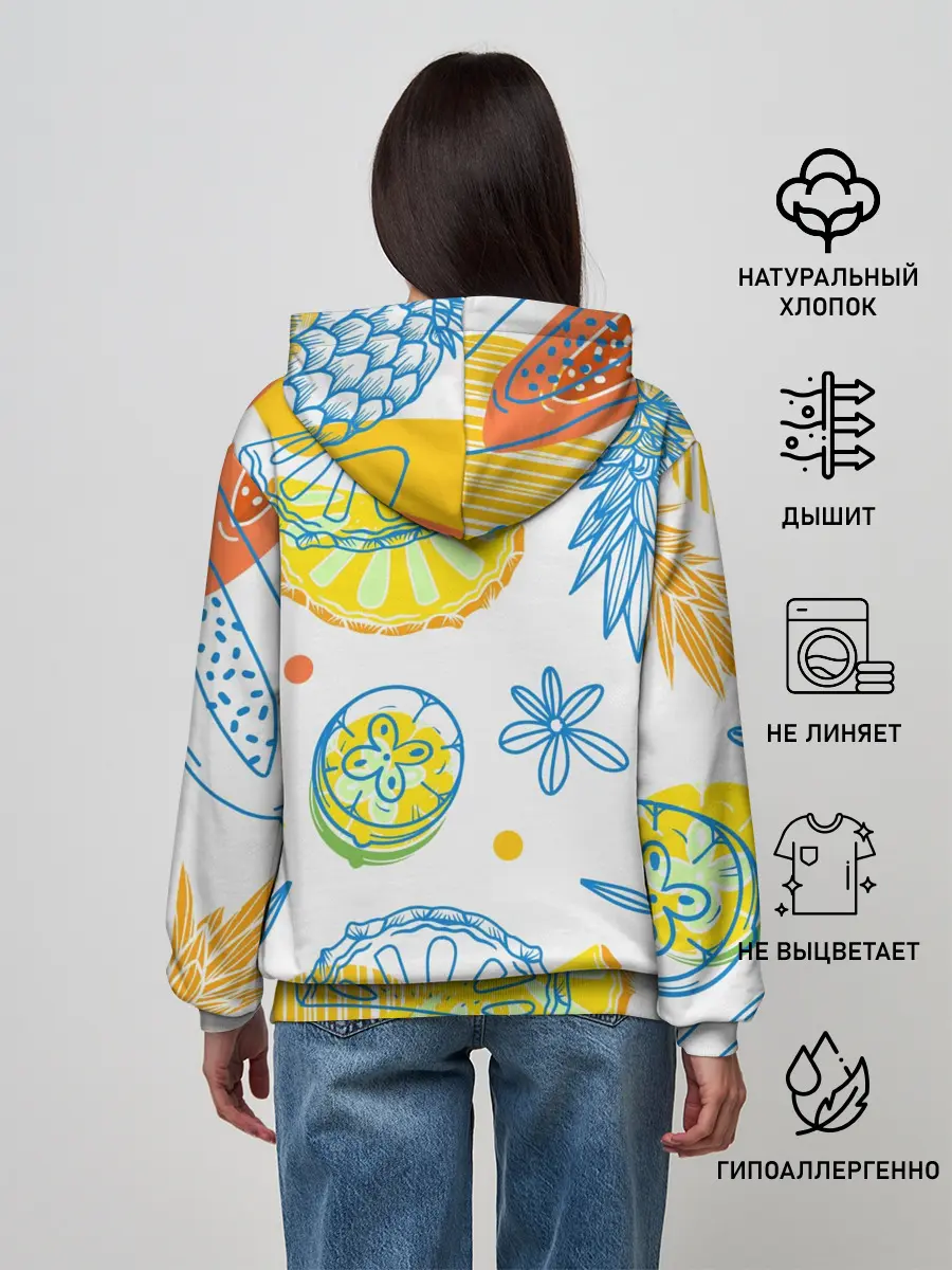 Женское худи / Фруктовое настроение