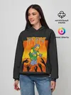 Женское худи / Doom x Simpsons