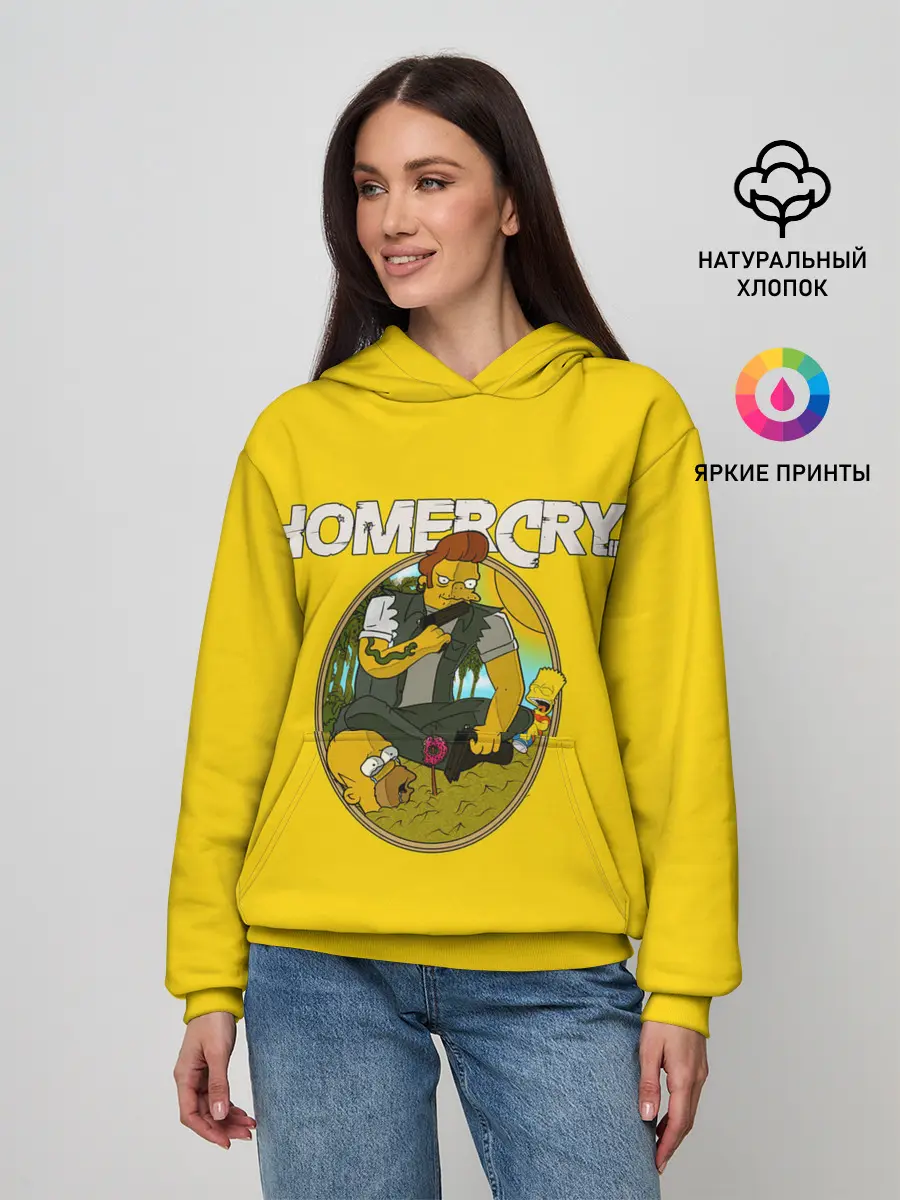 Женское худи / Homer Cry