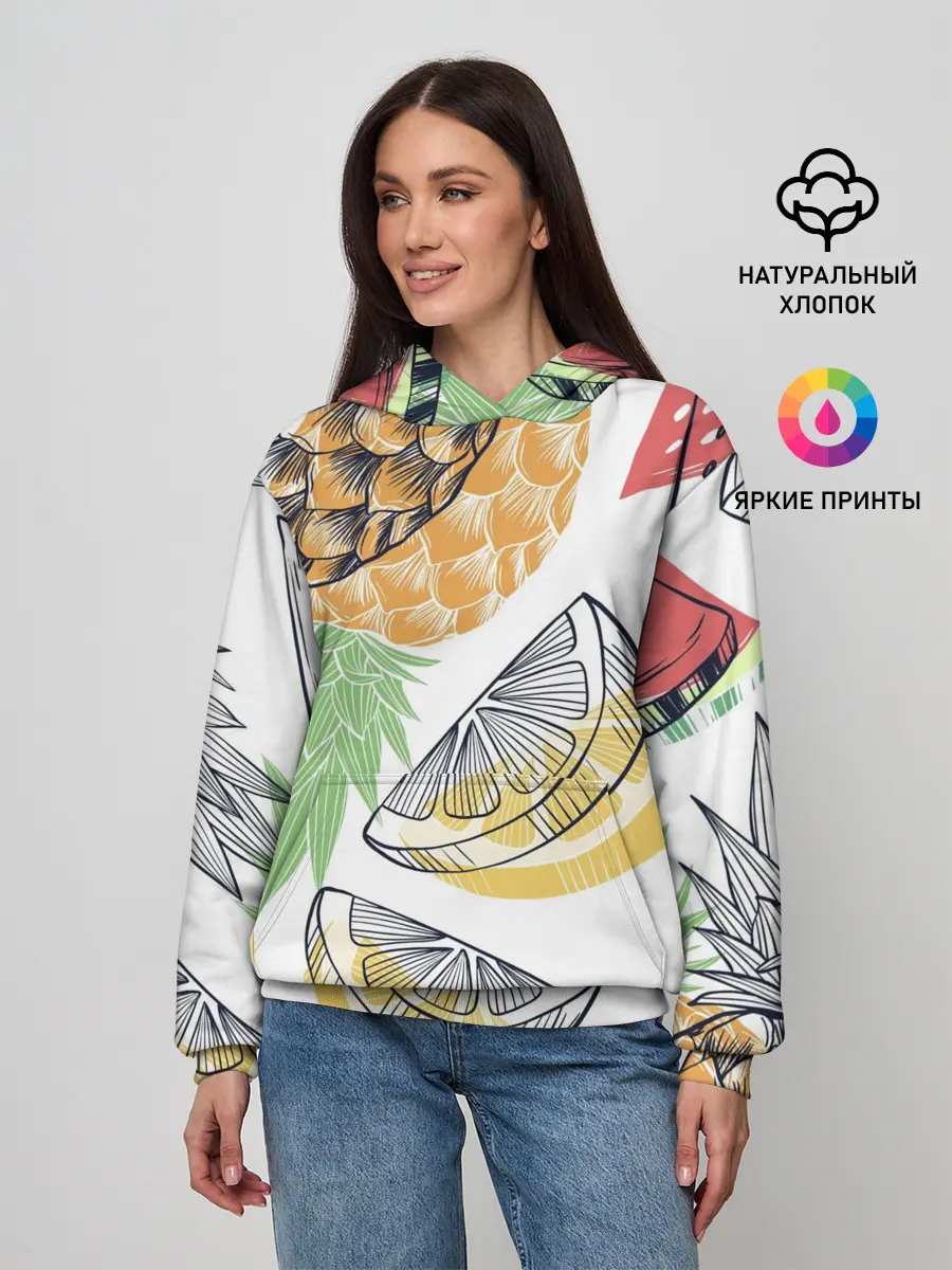 Женское худи / Сочное настроение