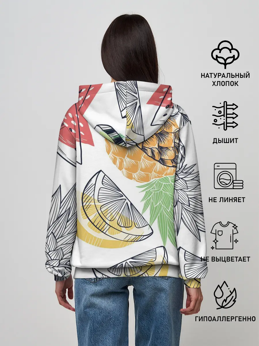 Женское худи / Сочное настроение