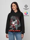 Женское худи / KARATE T-REX