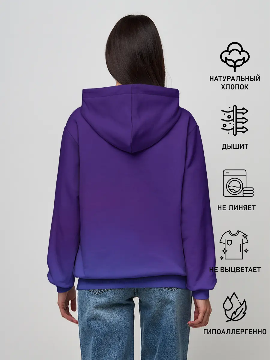 Женское худи / Metallica Neon