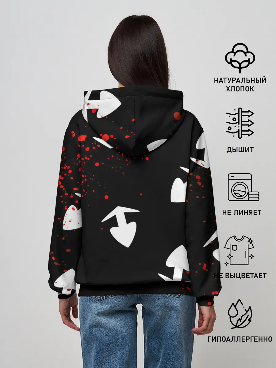 Женское худи / Плащ Хяккимару