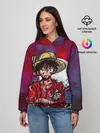 Женское худи / Луффи One Piece. Большой куш