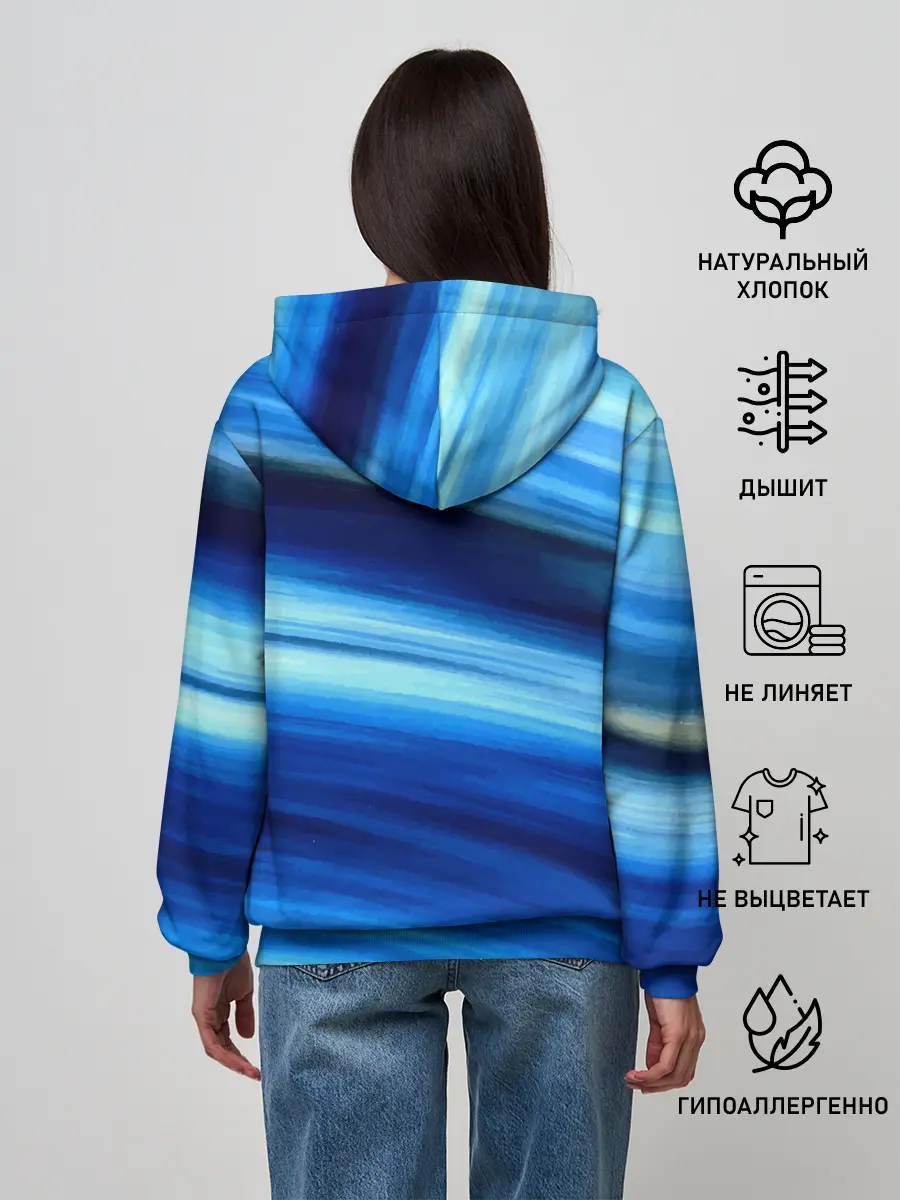 Женское худи / Морской