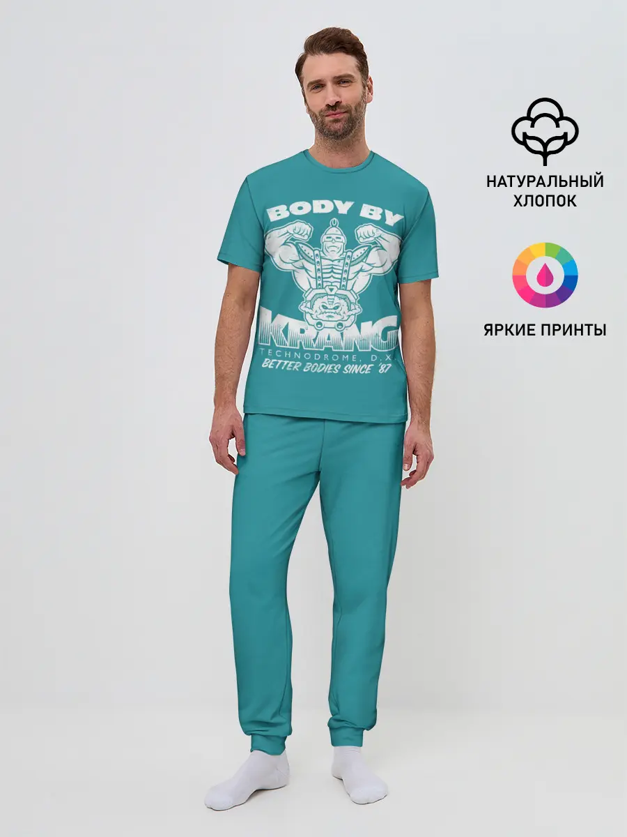 Мужская пижама с брюками / Тело от Кренга