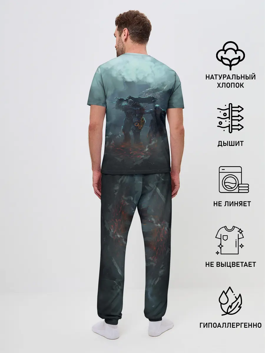 Мужская пижама с брюками / Darksiders | Гнев Войны