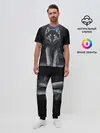 Мужская пижама с брюками / КРАСИВЫЙ ВОЛК