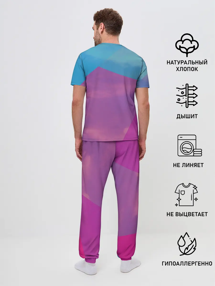 Мужская пижама с брюками / Misato Katsuragi