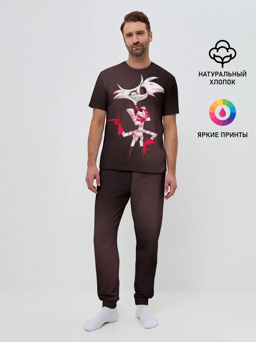 Мужская пижама с брюками / Hazbin Hotel